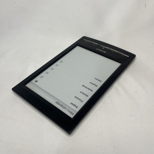 Black Sony PRS-T1 Digital eReader Touchscreen 2GB WiFi Working - Bild 10 von 15