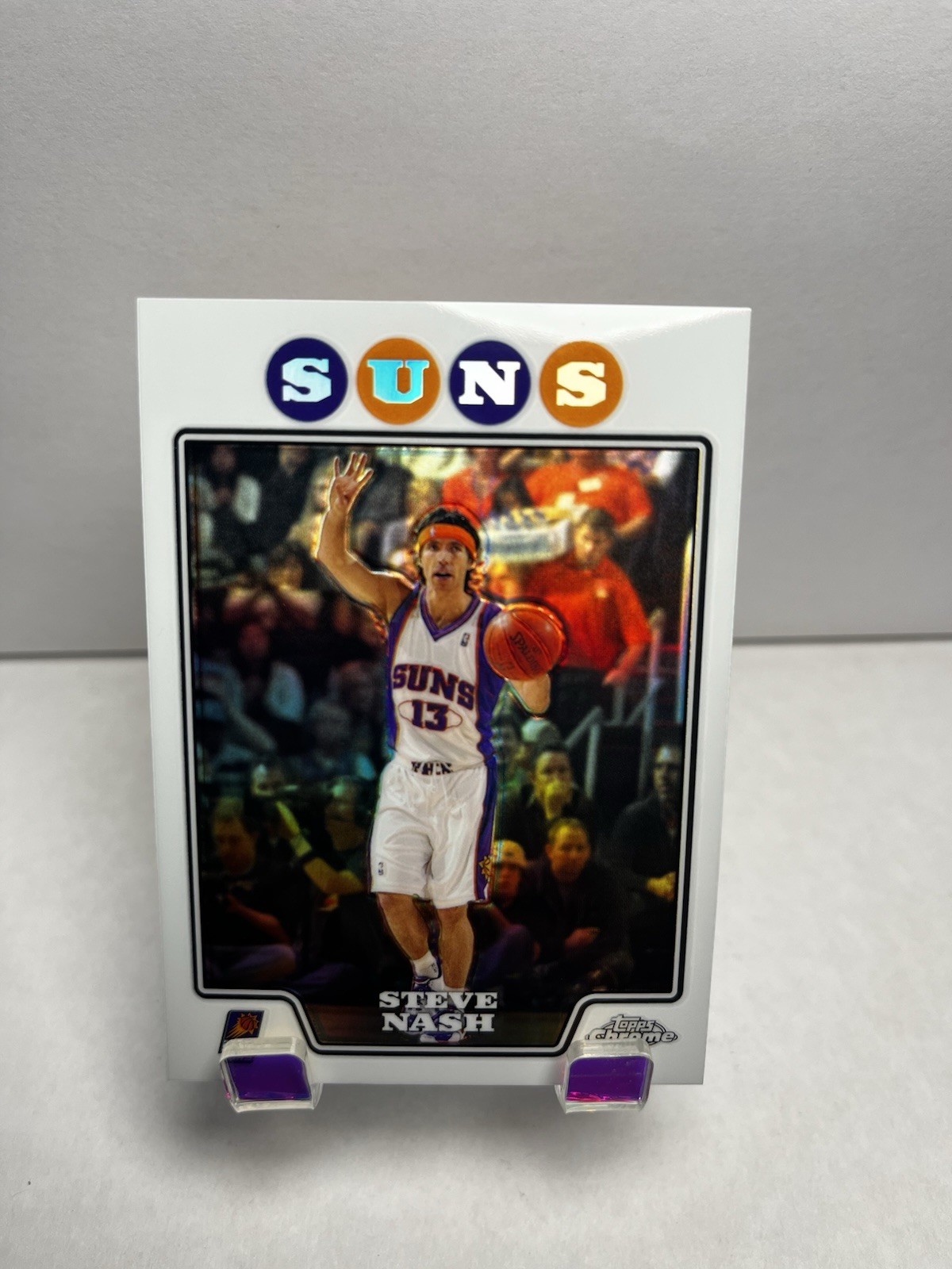 2008-09 Topps Chrome - Steve Nash #13 Refractor🚨