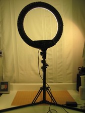 Vivitar Ring Light with Stand - Color Temperature Brightness Setting