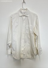 Banana Republic White Men's Button Down Dress Shirt - Size M 15-15.5 