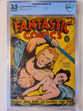 Cover of Fantastic Comics #9