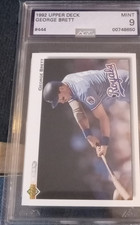 Upper Deck 1992 George Brett #444 Royals AGS Graded Base Set