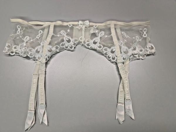 Simone Pérèle Strumpfhalter / Strumpfgürtel / Strapse in elfenbein Gr. 2 (FR)