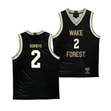 Wake Forest Women's Basketball Black Jersey - Aurora Sorbye