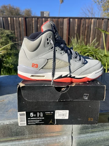 Jordan 5 Hot Lava 2015 taglia 5 anni