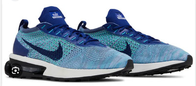 Size 11 - Nike Air Max Flyknit Racer Royal Blue Algae