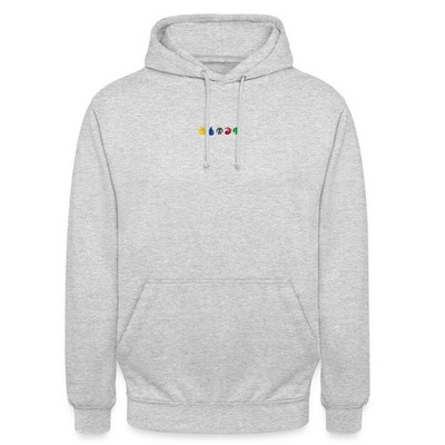 Magic: The Gathering Symbole Als Stick-Design Unisex Hoodie
