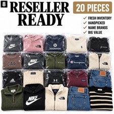 20 Pc High Yield Clothing Reseller Lot Name Brands EUC Inventory Boutique Bundle