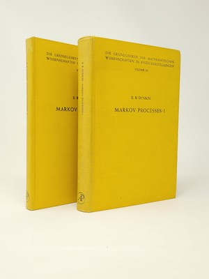 E B Dynkin / Markov Processes Volume I and II 1965
