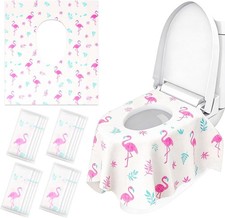 32 Pcs Disposable Toilet Seat Covers for Kids  Toddlers  Hygienic  Convenient
