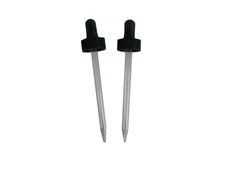 Pete Rickard's LF582 Lure Doppers, Two Glass Scent Dispensers