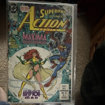 DC Comics Action Comics #641 Superman Maxima The Day of the Krypton Man