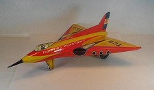 Tipp & Co Tippco Tin Toy Airplane Phantom XC1 Friction Length 29cm #3579
