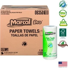 Marcal Pro Kitchen Paper Towels - 85 Sheets/Roll 30 Rolls/Case NITTANY PAPER