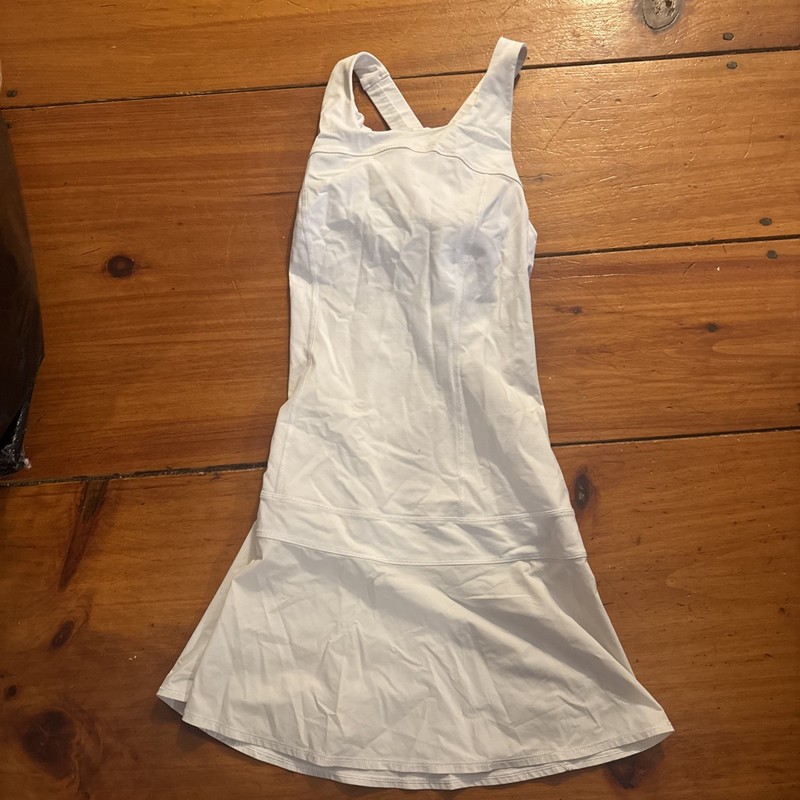 Lululemon Tennis Dress Black White Sz 4/6 Pickleball Active Athleisure Sporty