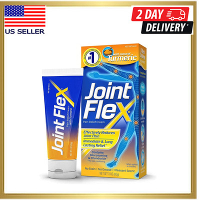 JOINTFLEX Pain Relief Cream Turmeric Arthritis Joint Pain 3oz Tube
