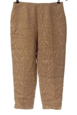 ALAIN MANOUKIAN Stoffhose Damen Hose Gr. DE 36 nude Casual-Look