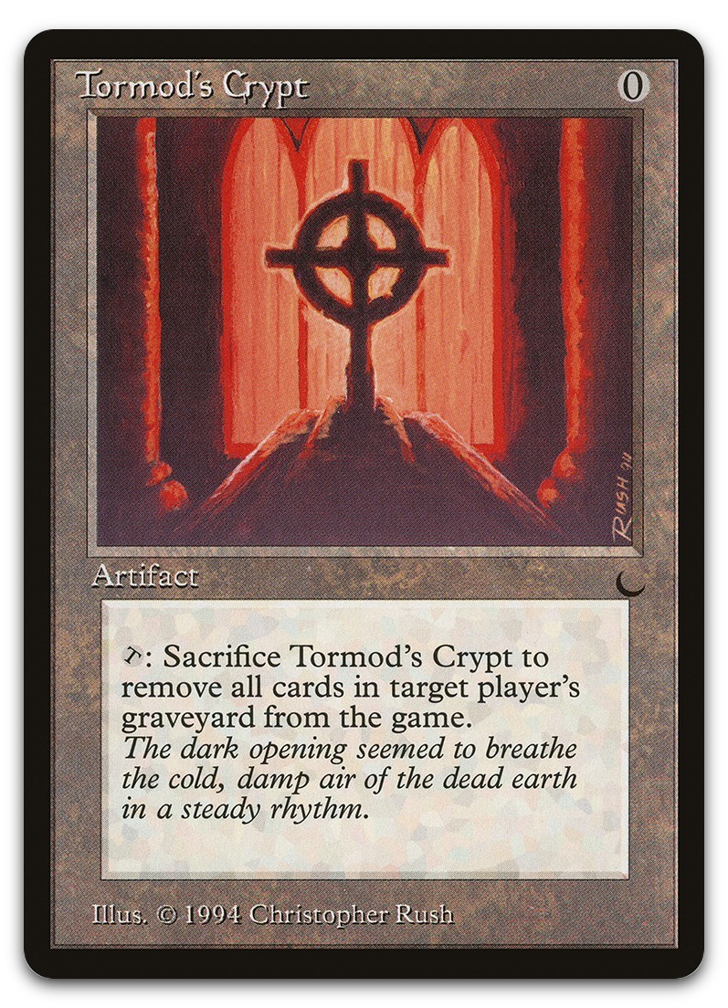 Tormod's Crypt (NM) The Dark DRK Magic MTG