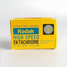 Kodak High Speed Ektachrome Color Film for Slides 36 Exposures NEW/EXPIRED