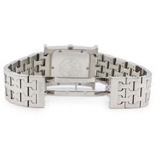 HERMES H Type H HH1.510 Men's Quartz 26mm Orange Steel Watch #HD555 3