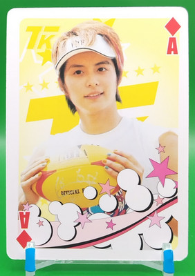 Teppei Koike Playing Card Japanese Korean Made TK Brand WaT Idol Diamond A