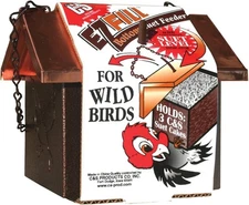 Wild Bird Copper EZ Fill Feeder - Weatherproof Suet Holder for Clinging Birds