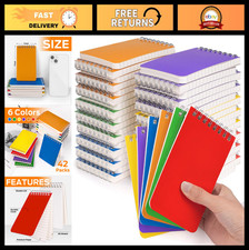 Mini Spiral Notebooks 3x5 Inch - 42 Pack Top ...