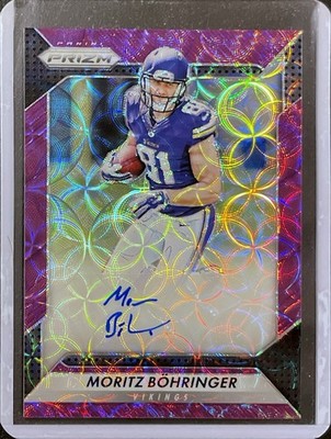 Moritz Böhringer - 2016 Panini Prizm Football - Auto - Rookie - Numbered /99 