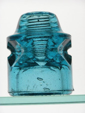 CD 135 [10] Chicago Insulator Co. Pat. Oct. 16, 1883 glass insulator