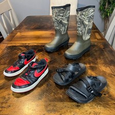 Kids Nike Air Force 1 Shoes Magellan Boots Chaco Sandals Bundle