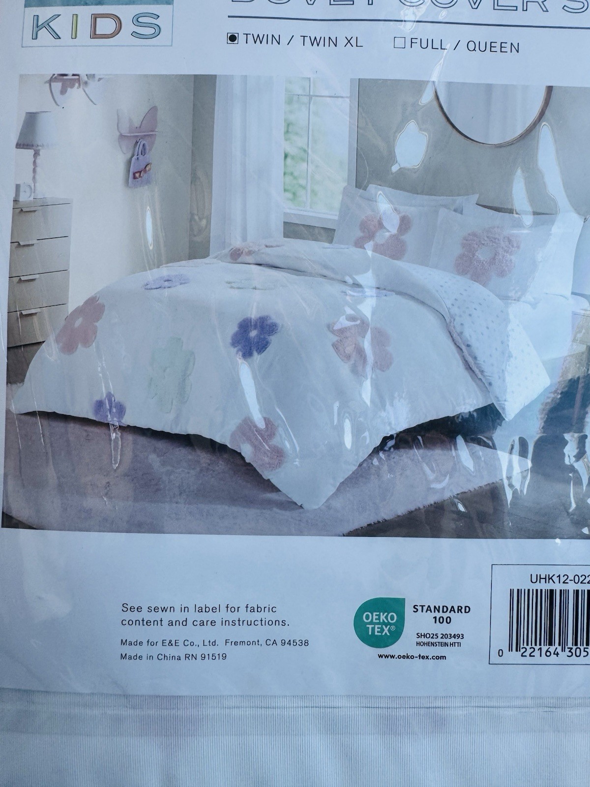 Urban Habitat Kids Flower Duvet Cover - Twin/Twin XL