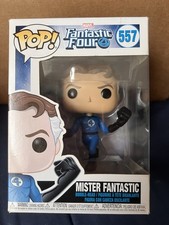 Funko Pop! Marvel Fantastic Four Mister Fantastic #557 & Invisible Woman #1522
