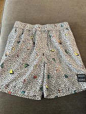 Maui And Sons Retro 80s Swim trunks White Small