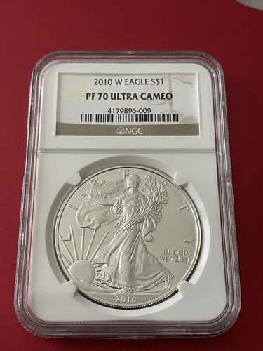 2010-W Proof Silver American Eagle PF-70 NGC Ultra Cameo