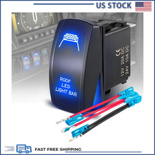 Roof Led Light Bar Switch 12v24v 5pin Rocker Laser Toggle Polaris Honda Range T