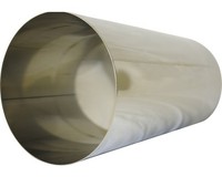 Ofenrohr Ø130 Mm Edelstahl 0,25 M