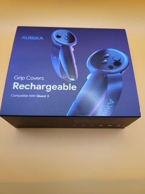 Aubika Grip Covers Silicone Meta Rechargeable Compatible With Quest 3 And 3s