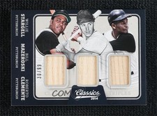 2014 Classics Classic Triples Bats 30/99 Willie Stargell Bill Mazeroski HOF 0l2