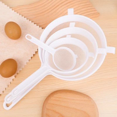 Ultra Fine Mesh Strainer with Handle Plastic Colander Food Juice Strainer Yogurt