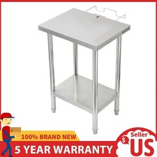 Stainless Steel Work Table, Heavy Duty Commercial Food Prep Work Table ,Kitchen