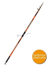 TRABUCCO ORACLE ADVANCED 4.20 M TELESCOPICA CANNA PESCA SURF CASTING CX1 CARBON