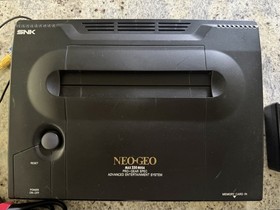 SNK NEO GEO EARLY USA AES GOLD SYSTEM COMPLETE W/ 2 CONTROLLERS AND ALL CABLES!