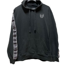 Marvel Black Panther Adult Hoodie Black Pullover Sweatshirt Logo 2018 Sz Large