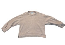 Light Pink Old Navy Girls Cropped Pullover Sweater Size XL 14-16 Gently Used