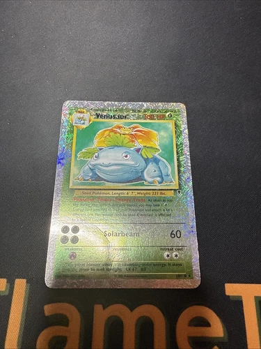 Pokemon LEGENDARY COLLECTION - #18/110 Venusaur - Reverse Holo - ENG