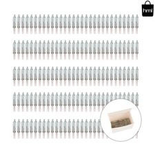 3.5 Volt Clear Mini Christmas Tree Replacement Bulbs for Incandescent String Lig