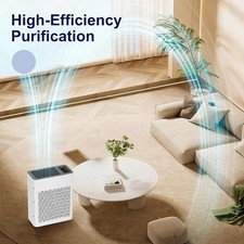 Home True HEPA Air Purifier Large Room Air Cleaner for Allergies Smoker Pet Hair 3