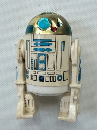 Vintage, R2D2, Kenner, GMFGI, Hong Kong, 2.5 Inches Tall