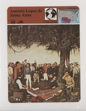 1979-80 Panarizon Story of America Deck 30 Printed in Italy Santa Anna n1u