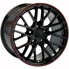 Gloss Black Wheel 18x8.5 For 1993-2002 Pontiac Firebird - Rvo0506